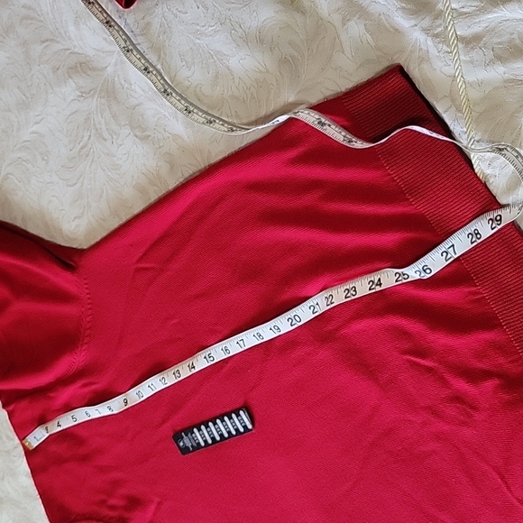 Hart Schaffner Marx Extra Fine Merino Wool Sweater Big Man Tall Red 3XT 3XB NWT - Picture 7 of 16